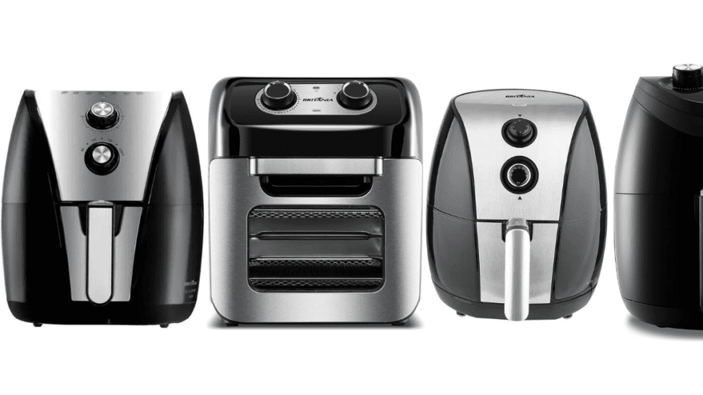 Fritadeira Eletrica Air Fryer 3,5l Sem Oleo Bfr10p 127v - Britania